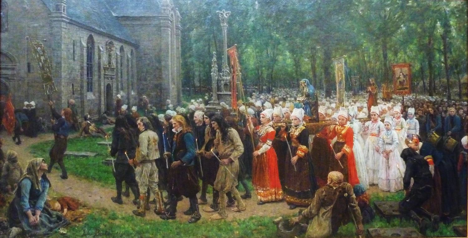 Il perdono di Kergoat a Quéménéven nel 1891 - Musée des Beaux, Arts de Quimper